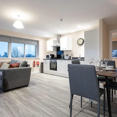 2 Bedroom Modern Apartment In Manchester Exterior photo