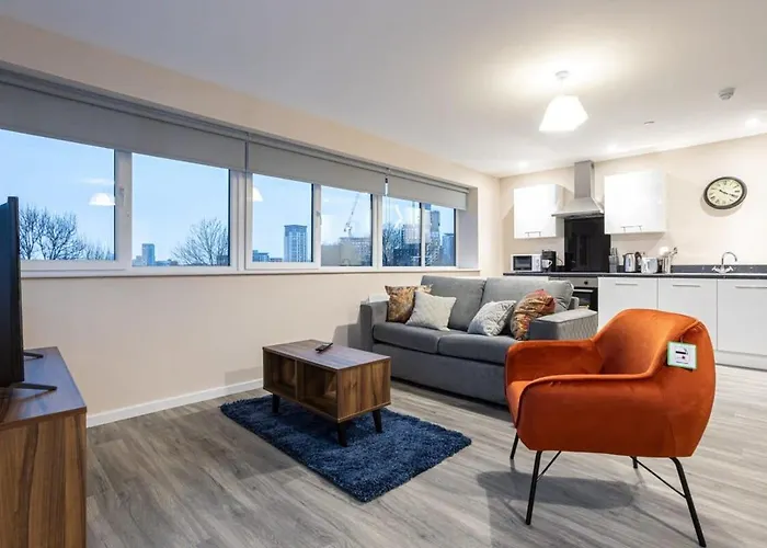 2 Bedroom Modern Apartment In Manchester